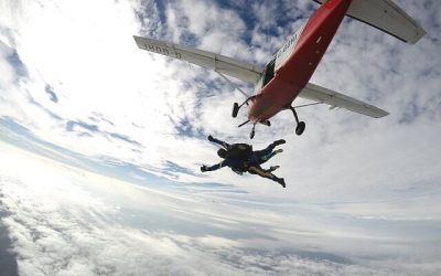 Helen Skiffington’s skydive