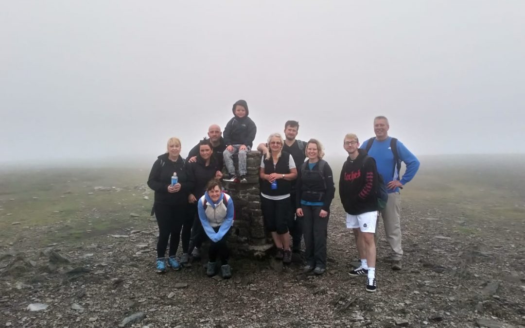 Ingleborough climb raised £406.50 in memory of Jessica Cook