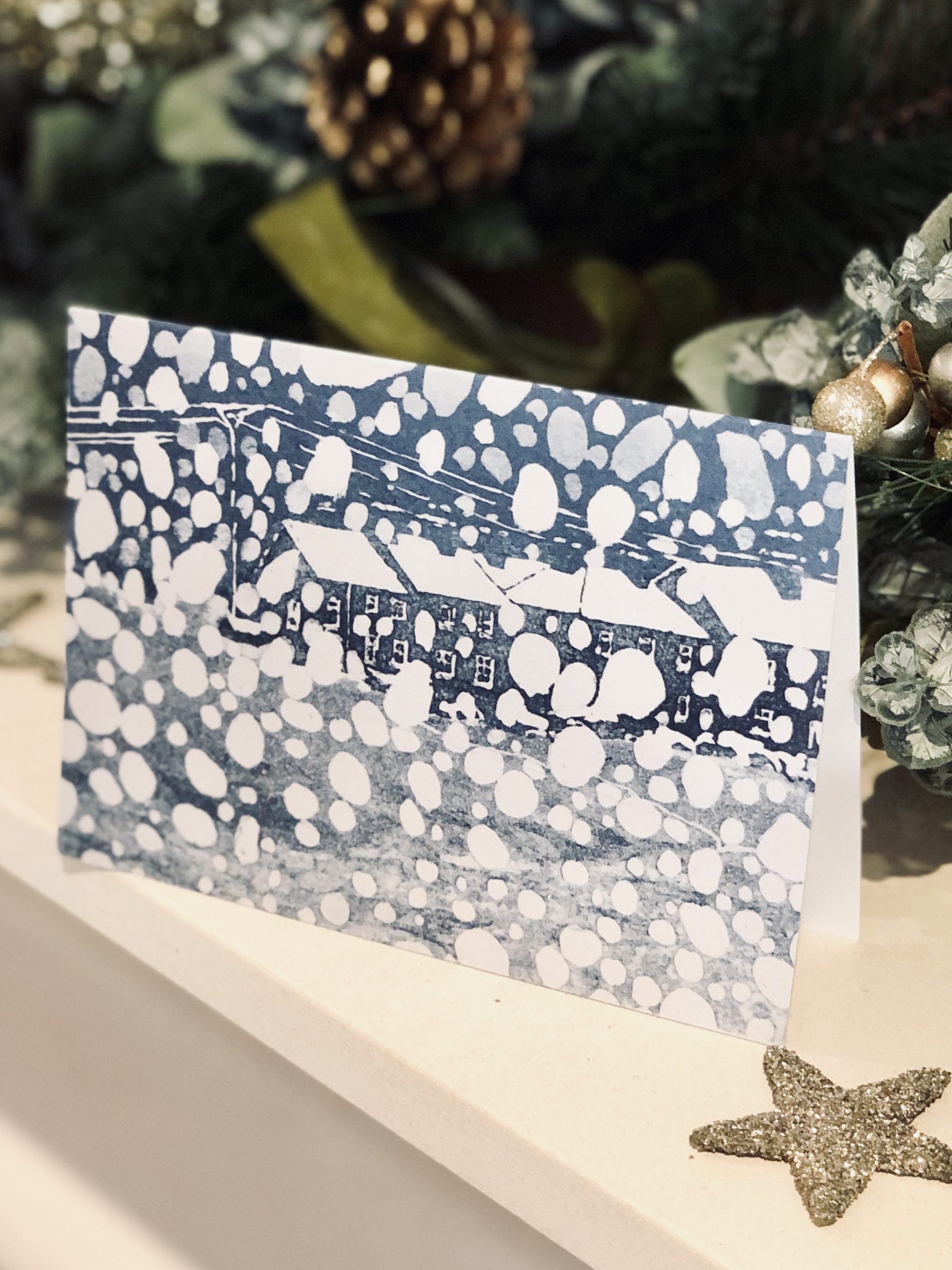 HHG Snow xmas card