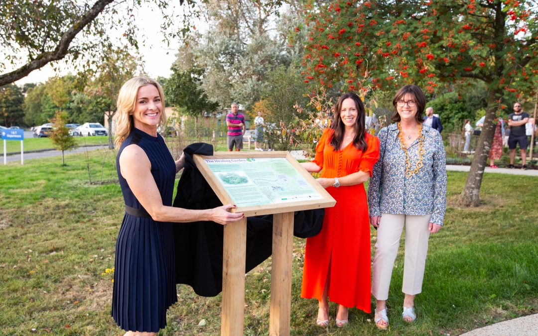 A celebration of the official opening of the Harefield Healing Garden